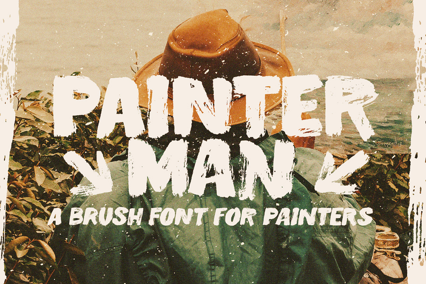 Painterman Font preview